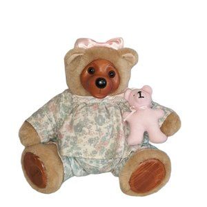 1990 The Good Company Courtney #662027 By Robert Raikes Wood Face Paws Plush 12"